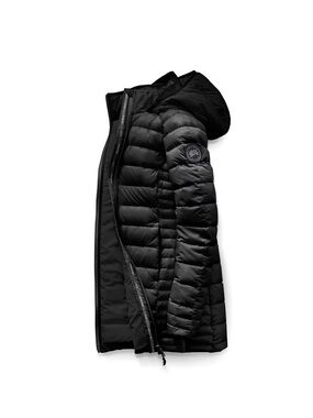 Canada Goose Brookvale Hooded Coat Black Label - Women's